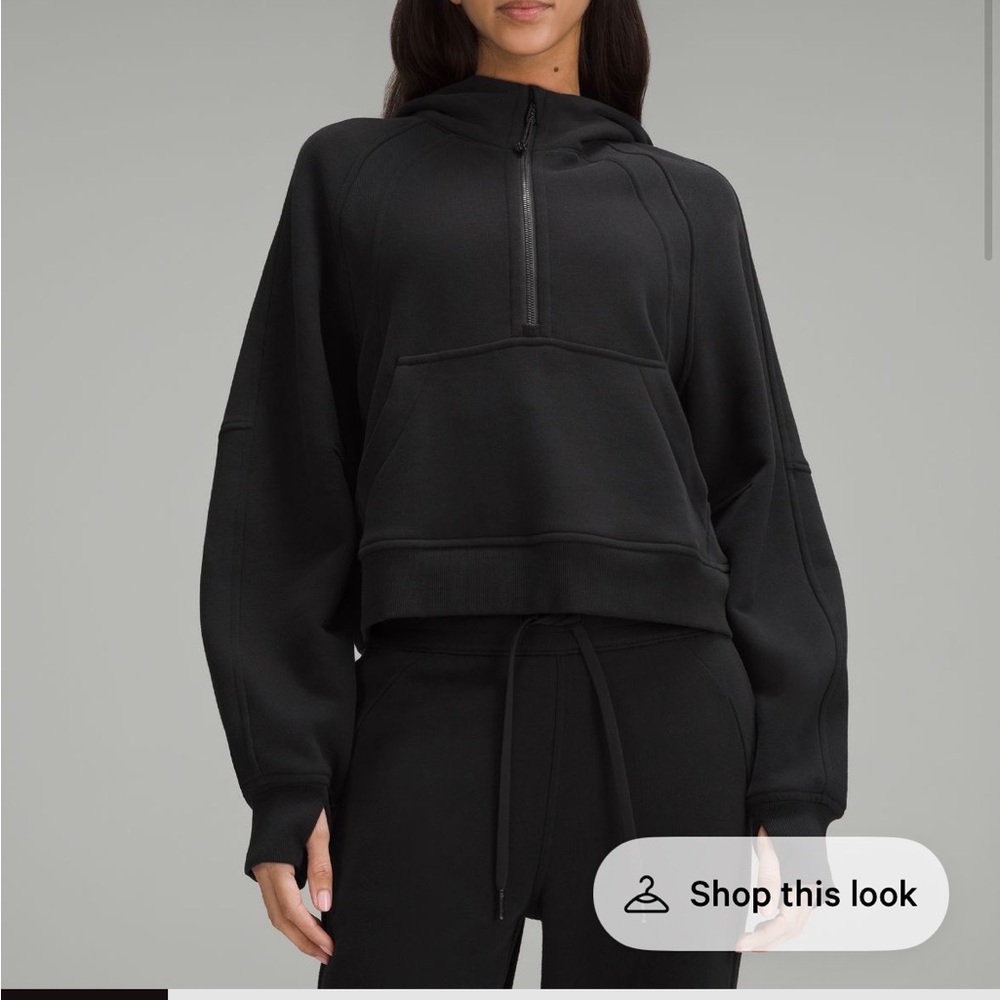 Lululemon Scuba Oversized Half Zip Hoodie